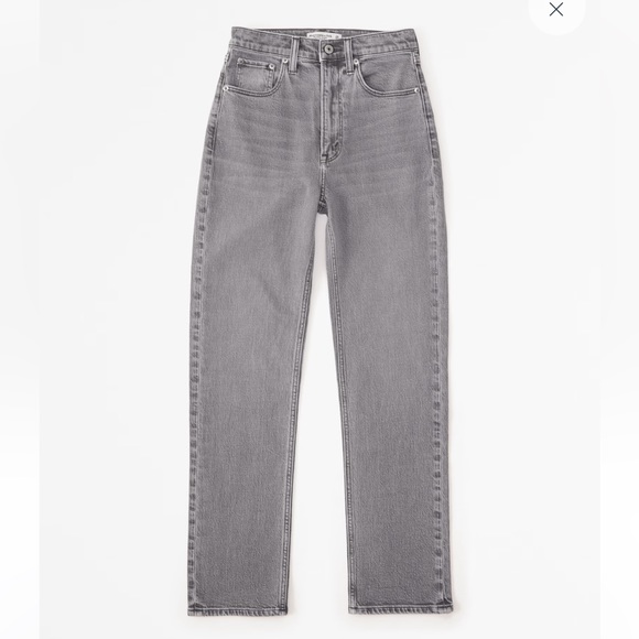 Ultra High Rise Ankle Straight Jean - Picture 1 of 2